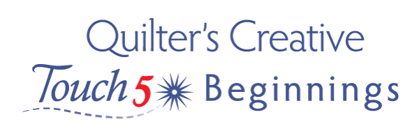 Quilters Creative touch 5 Beginnings logo