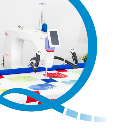 Q'nique 21 Pro longarm quilting machine