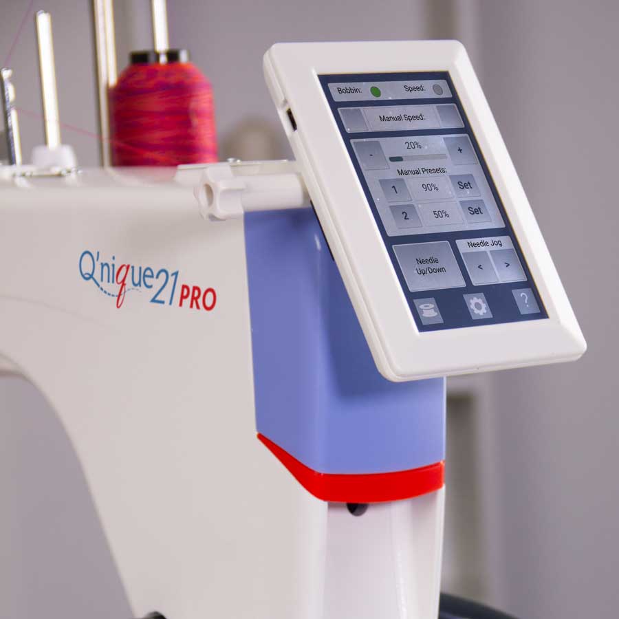 Long Arm Quilting machine handle buttons